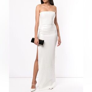 Alex Perry Morgan sequin strapless gown